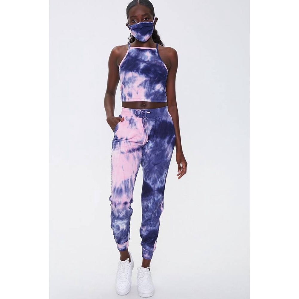 Tye Dye Cami Joggers Lounge Wear Set
